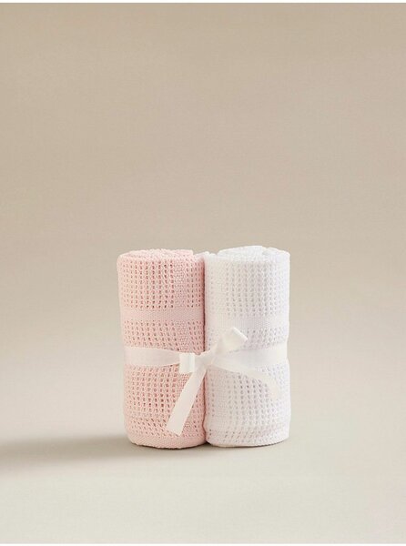 George Baby Cellular Blanket