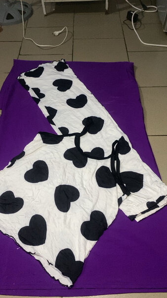Pyjama cœur confortable