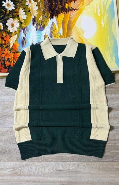Polo en maille élégante