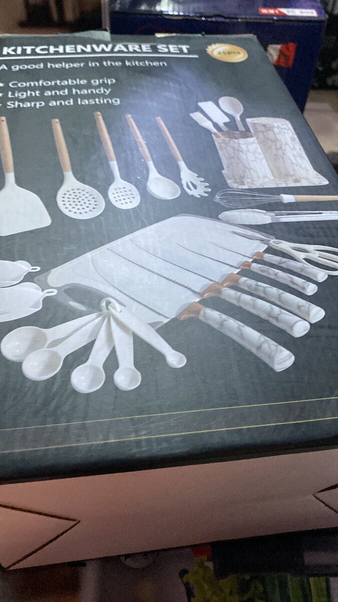 Kitchen knife set+chop board