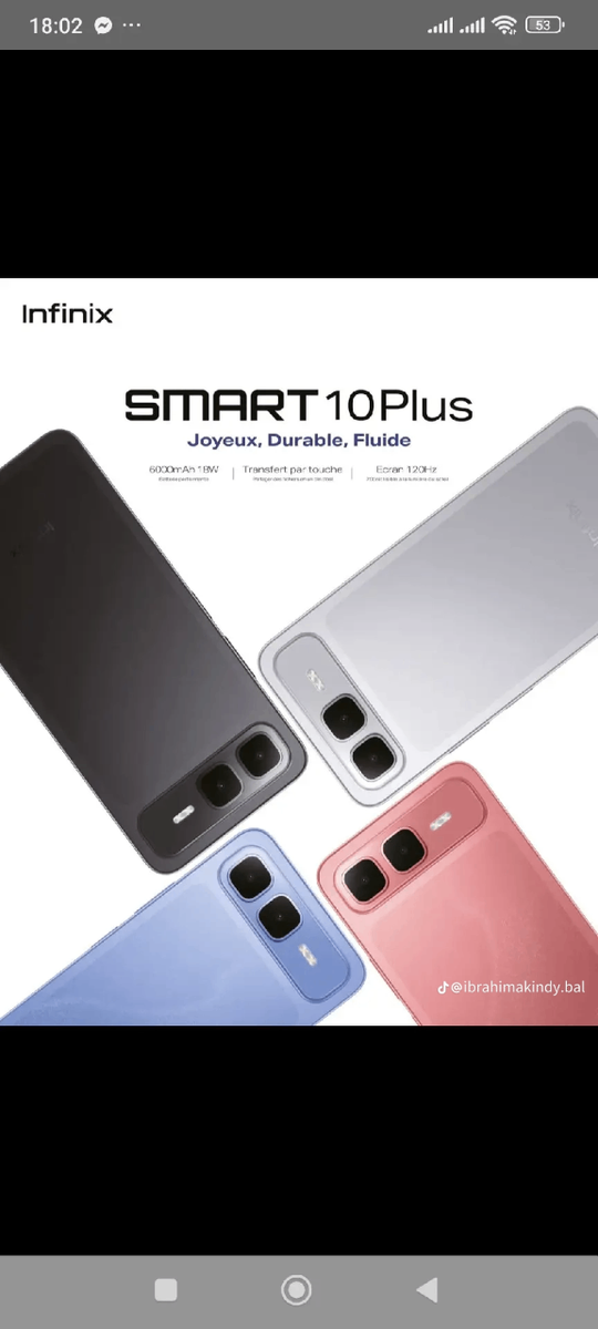 Infinix Smart 10 Plus Smartphone