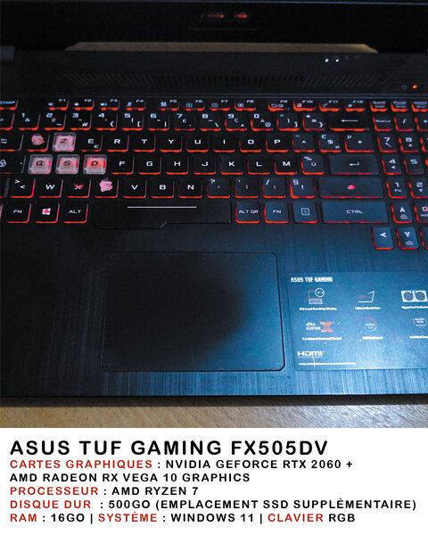 Asus Gaming TUF505 DV