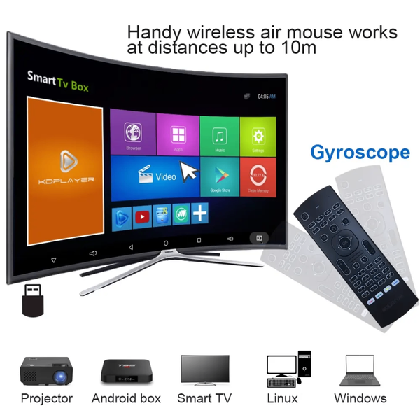 2.4G AIR MOUSE ET CLAVIER