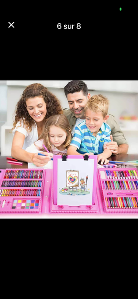 Coffret Artistique 208 Pièces