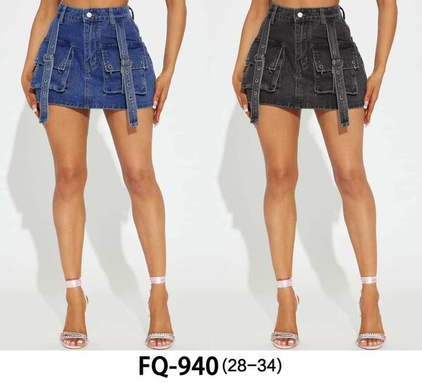 Jean skirts