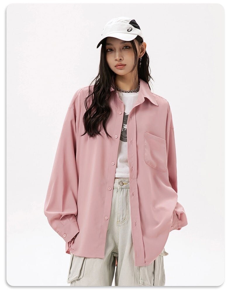 Свободные рубашки в японском стиле