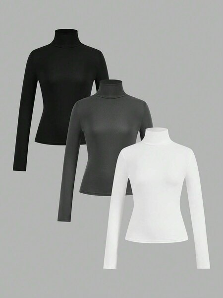 Lot de 3 sous-pulls basiques