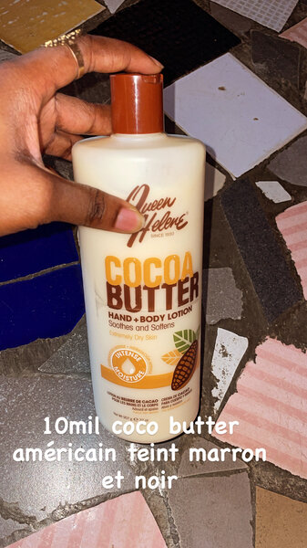 Lotion au beurre de cacao