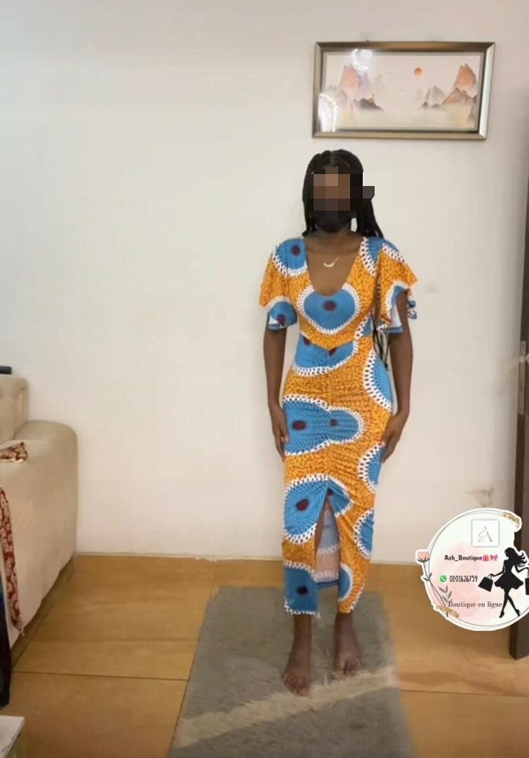 Robe longue Maxi Éthnique