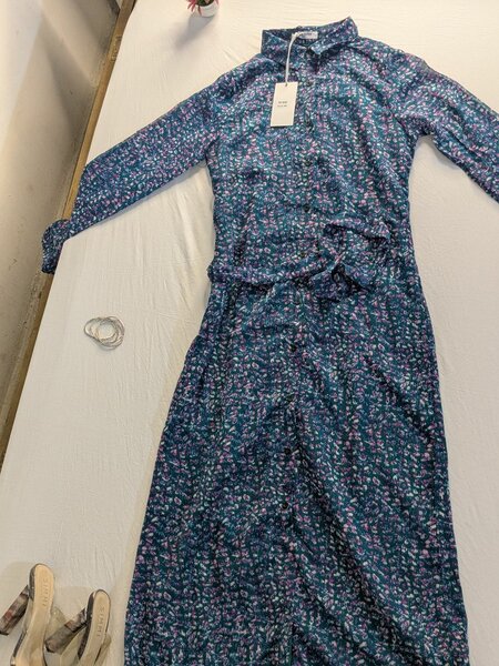 Pantalon lilas confortable