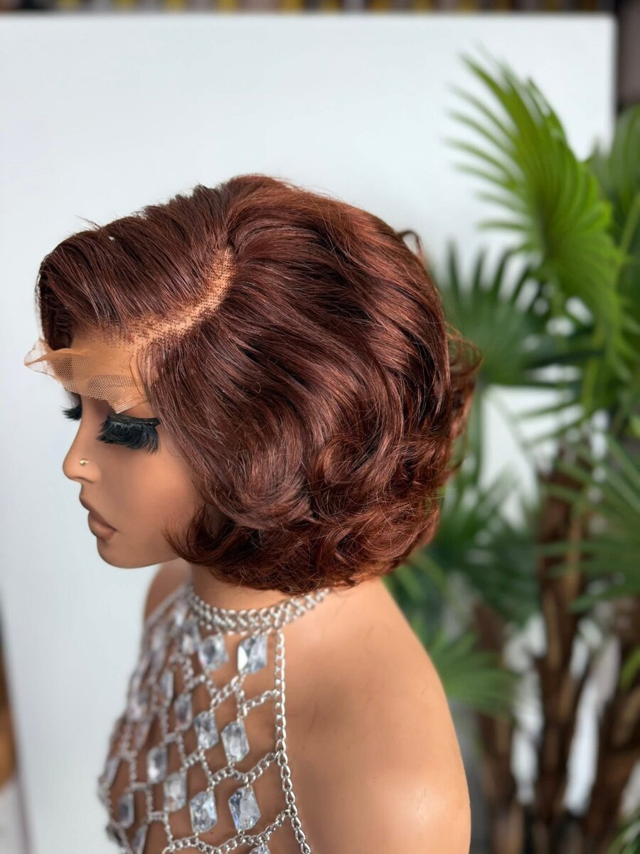 Perruque Lace Front Bouclée