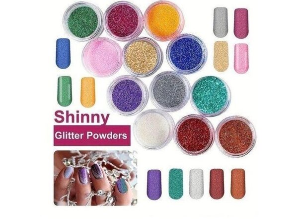 Kit Manucure Paillettes Brillantes