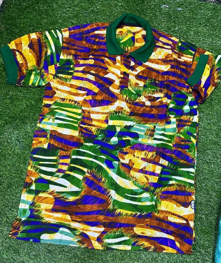 Polo Africain Coloré Homme