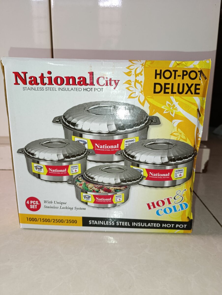 Lot de 4 soupière thermos 