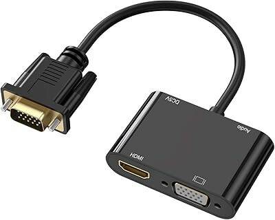 Adaptateur VGA vers HDMI/VGA