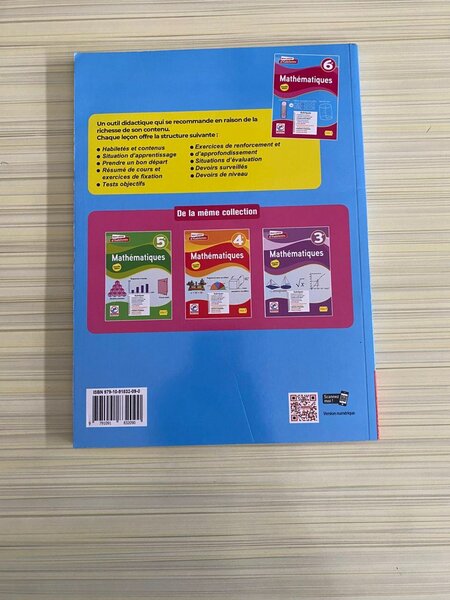 Cahier de Mathématiques 6e