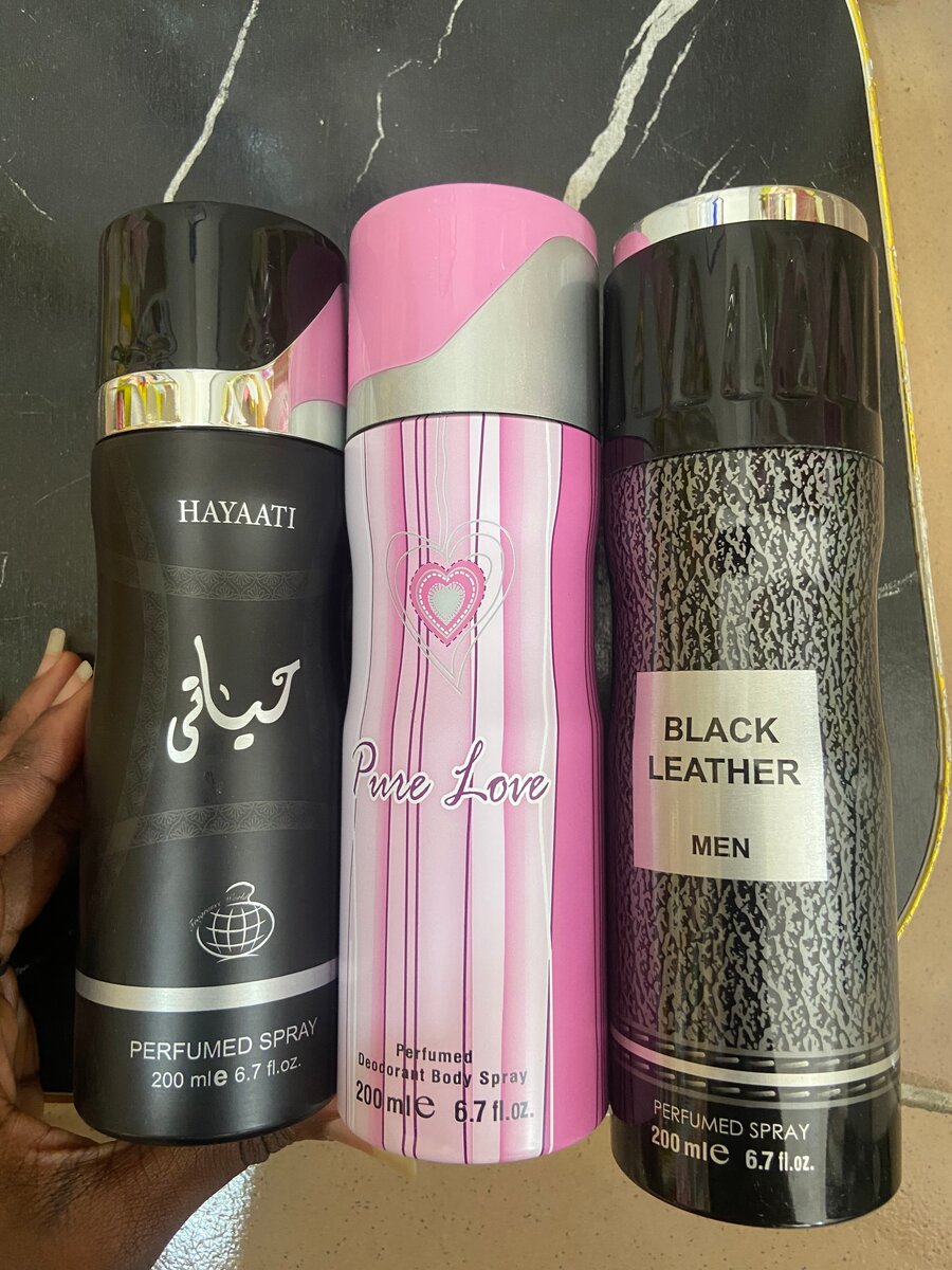 Déodorants parfumés élégants