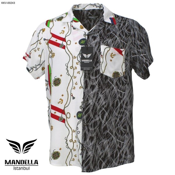 Chemise bicolore Mandella