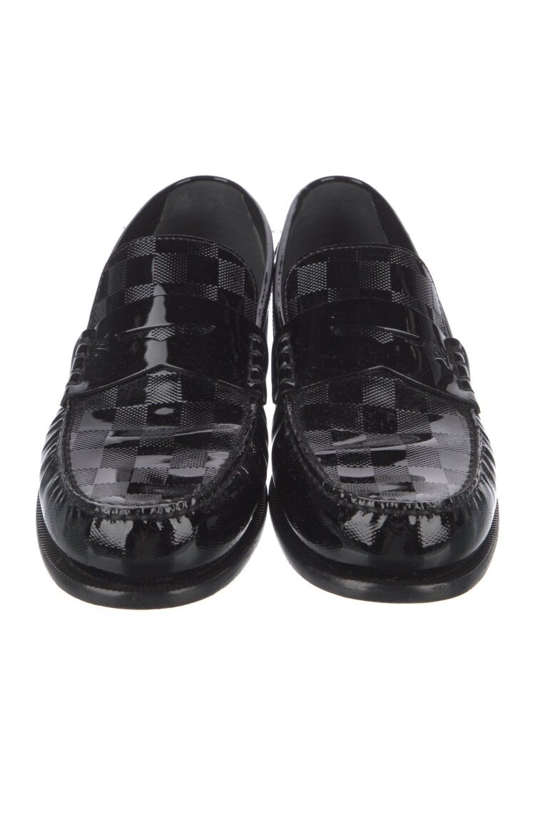 Louis Vuitton Patent Leather Dress Loafers