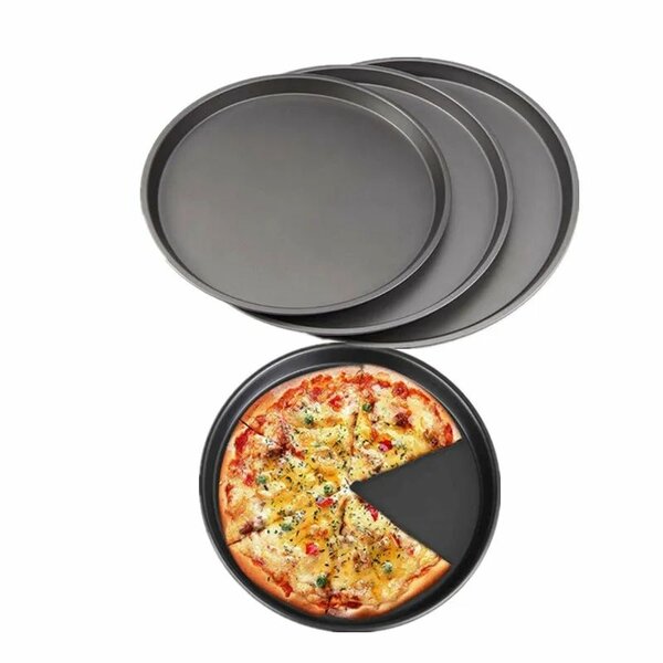 Pizza pan and cutter