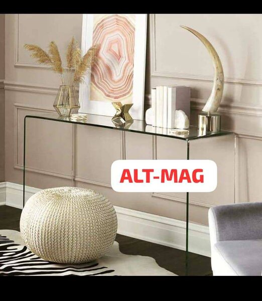 Glass Console table