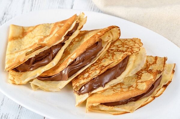 Crêpes au chocolat