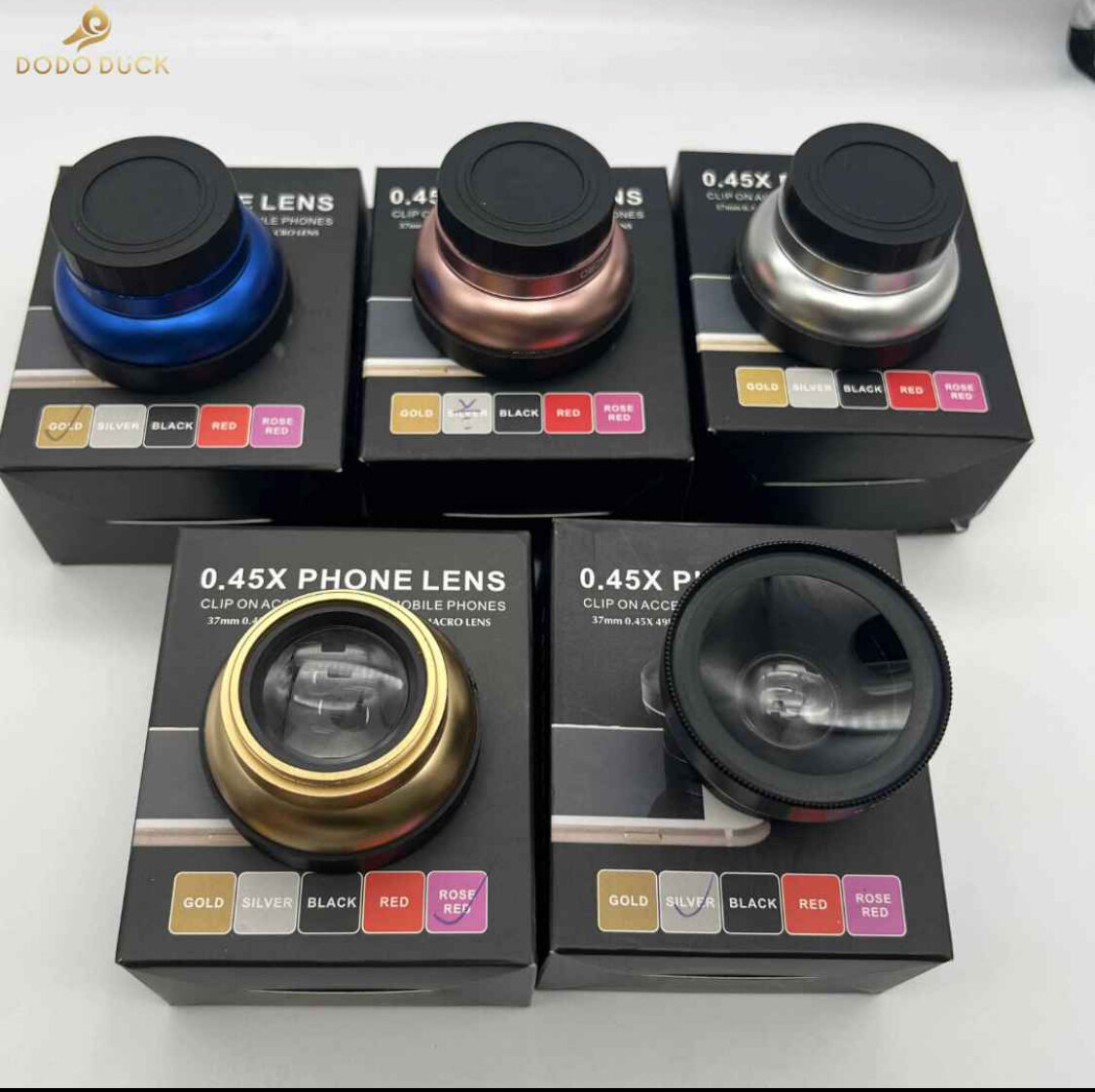 Objectif photo grand angle 0.45X pour smartphone