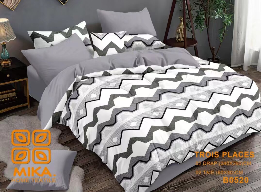 Parure de lit en coton Mika