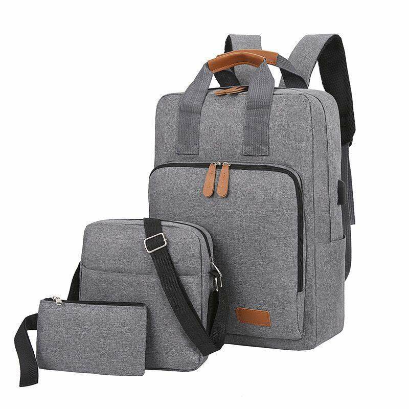 Quality 3 in 1 laptop bag travel school backpack