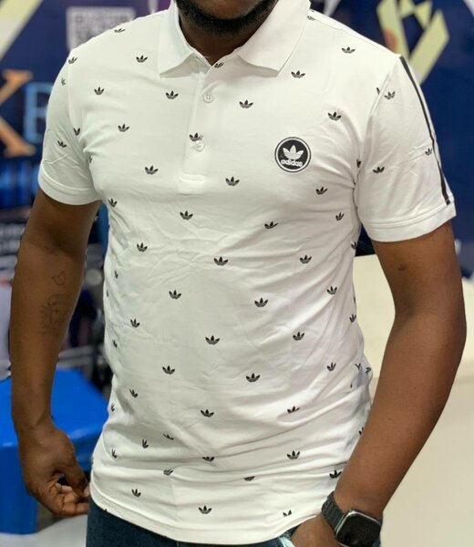 Polo homme moderne Adidas