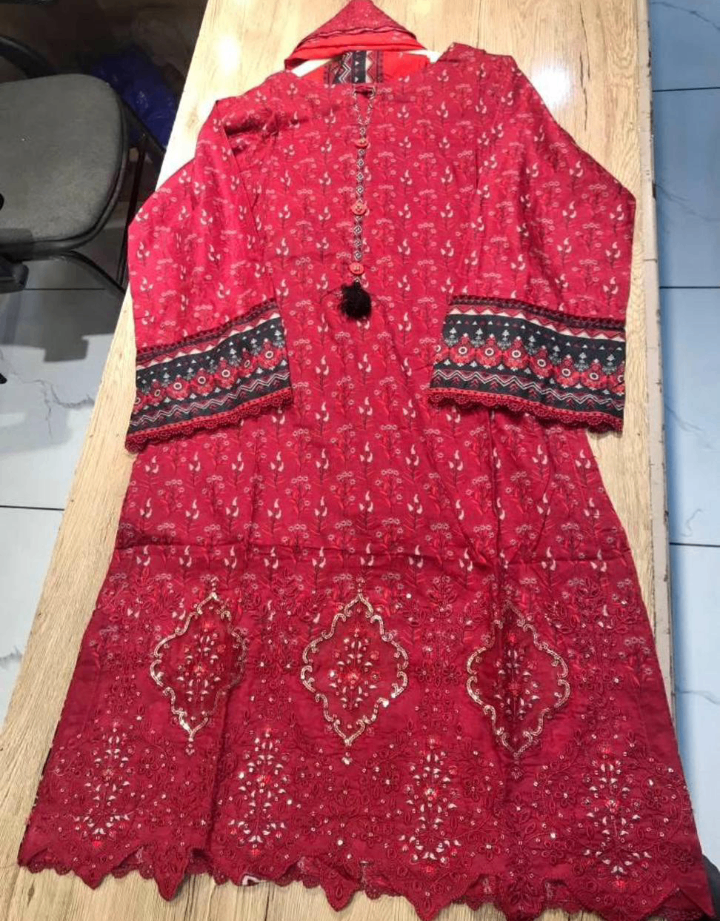 Embroidery 1pc kurta