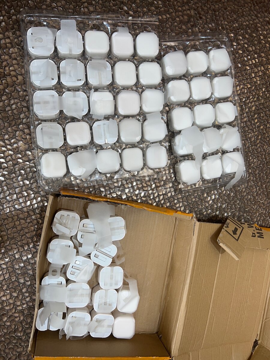 Original 20W iPhone charger 2pin and 3pin with cable 1/2M