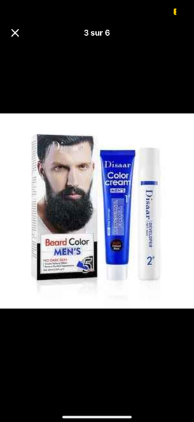 Coloration Barbe Homme Rapide