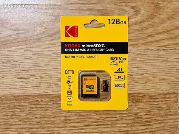 Carte microSD Kodak 128GB