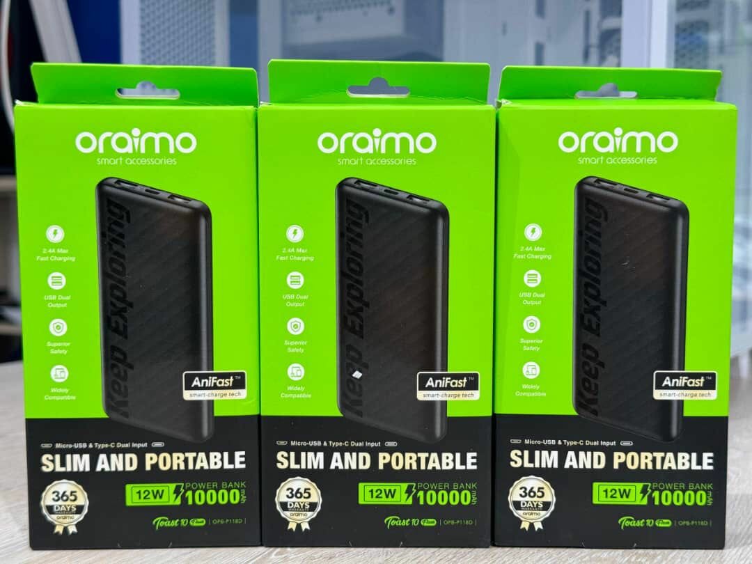 Oraimo 10000mah Powerbank