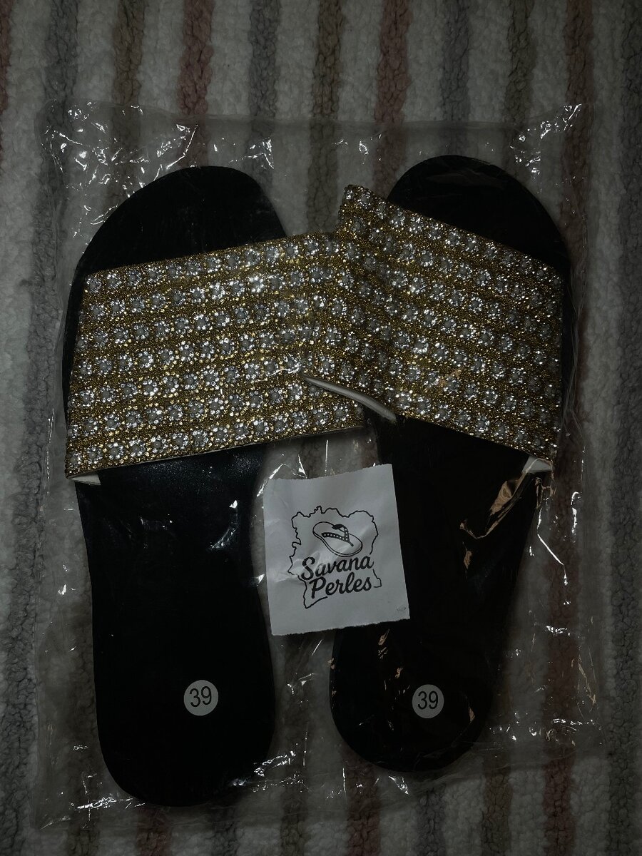 Sandales perlées élégantes