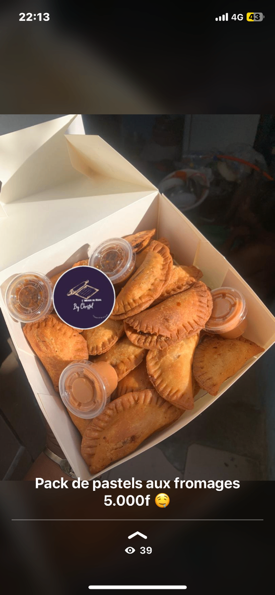 Pastels poisson,viande fromage