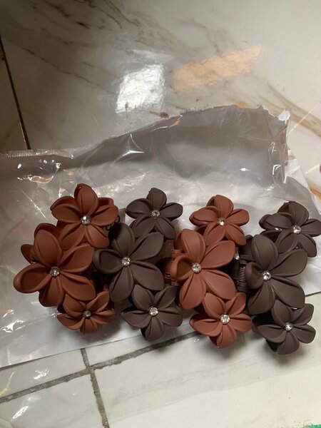 Barrettes Florales Élégantes