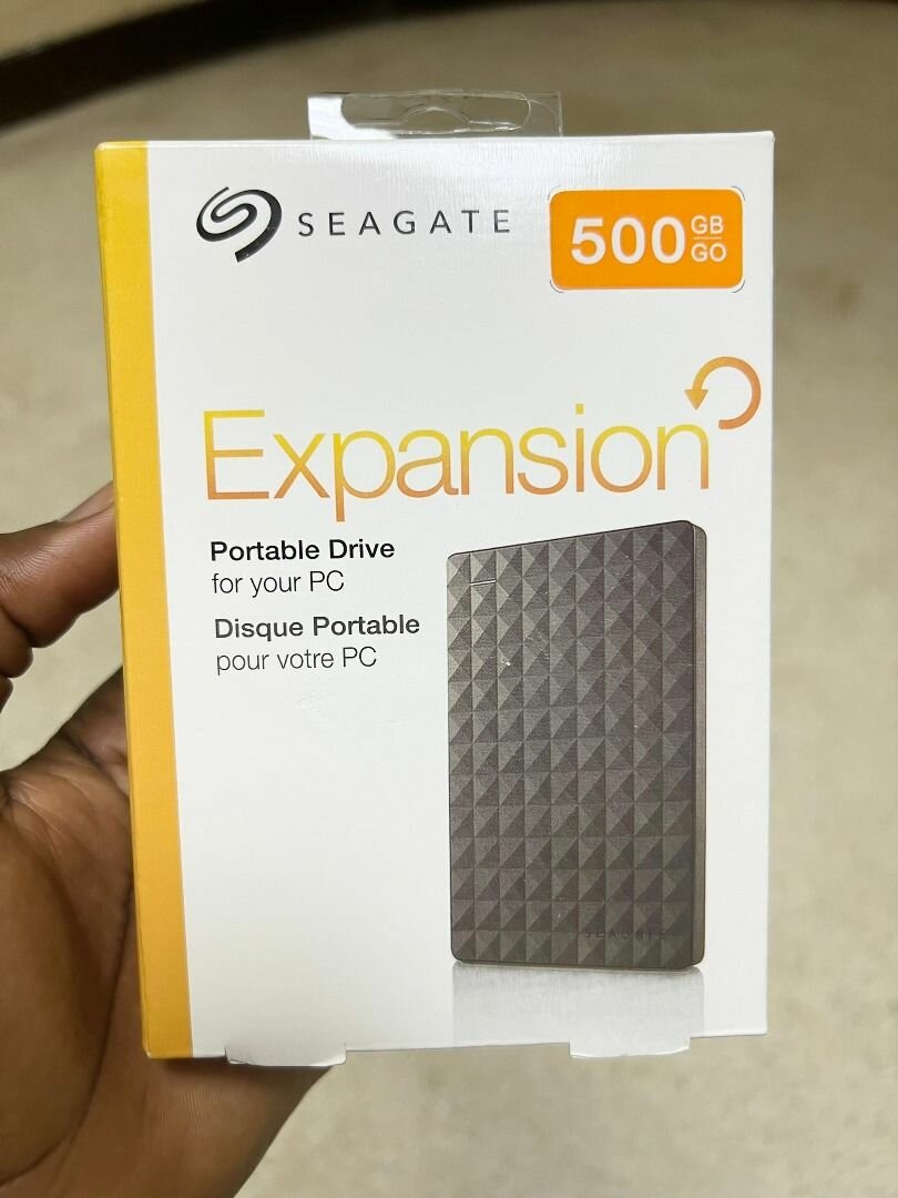 Seagate Expansion 500GB Portable