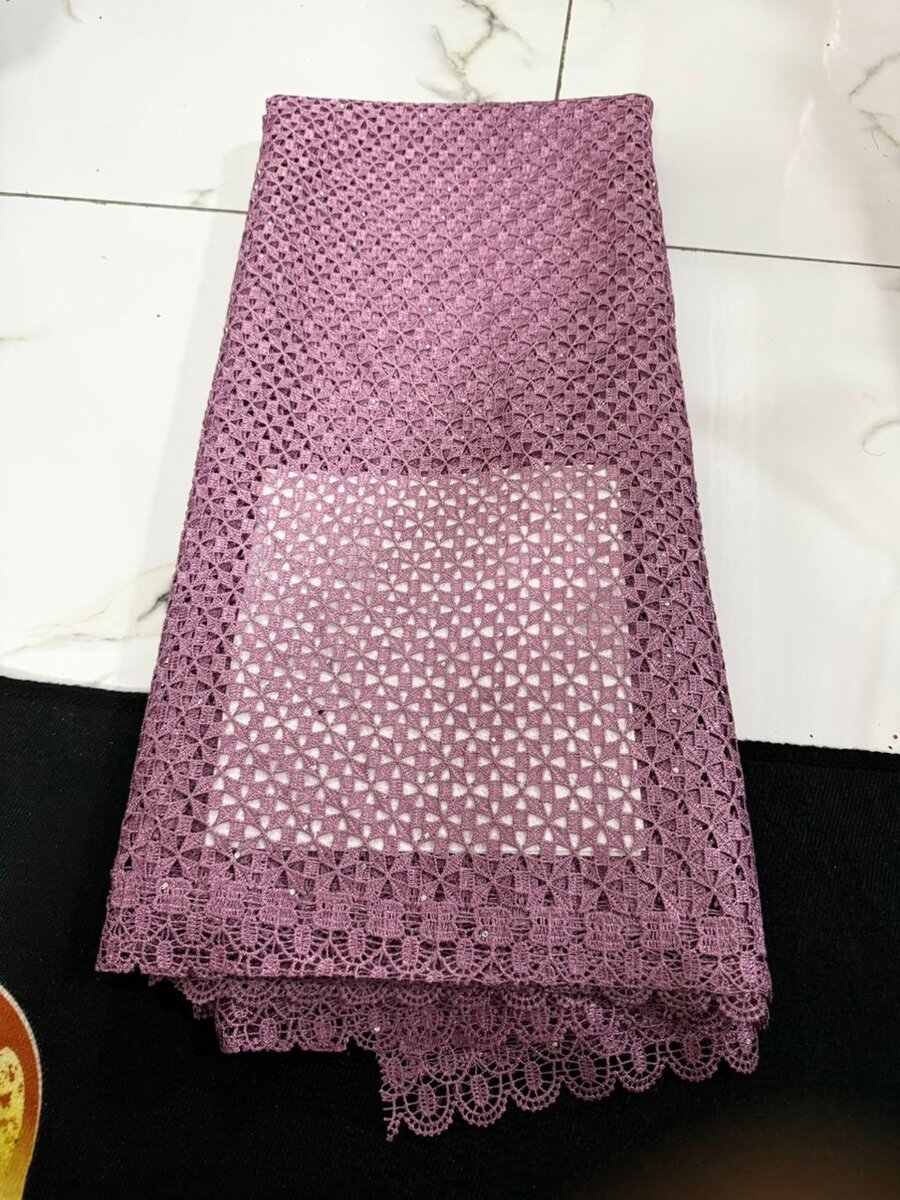 Tissu Dentelle Haute Qualité