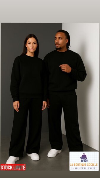 Ensemble de survêtement noir