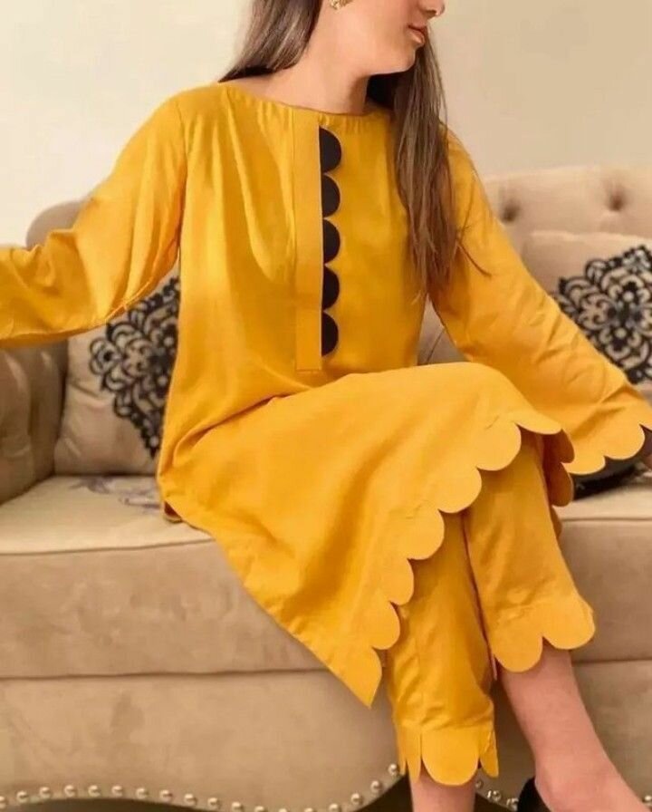 Yellow suit