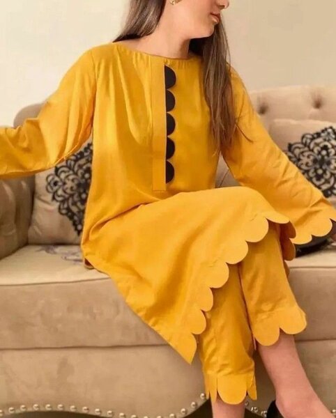 Yellow suit