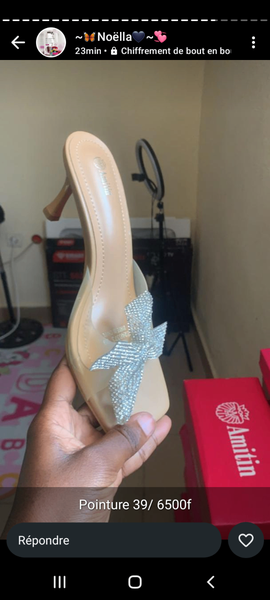 Sandales à talons élégantes