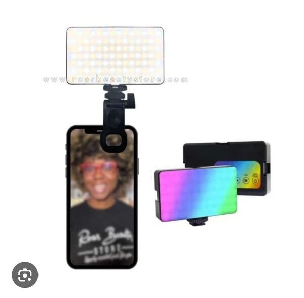 Lumière LED vidéoconférence portable