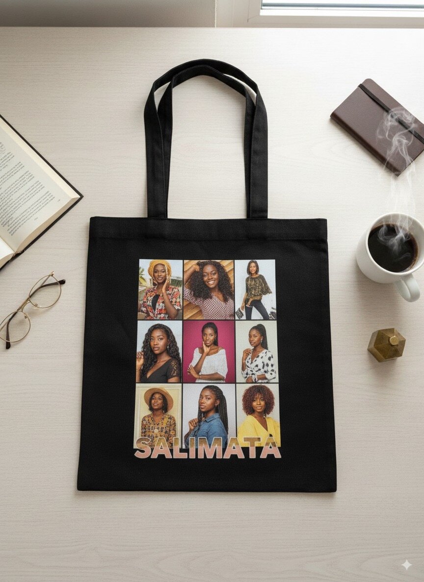 Sac fourre-tout en toile personnalisable