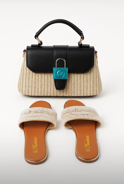 Ensemble Sac et Sandales Élegant