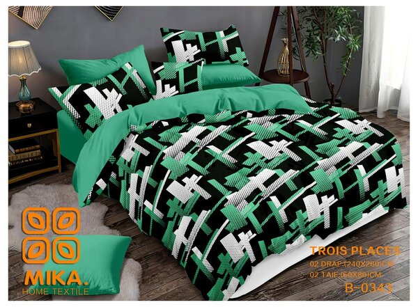 Luxe 3 places Mika Bedding Set