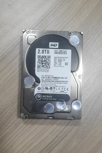 Disque dur SATA 3.5" 2Tera