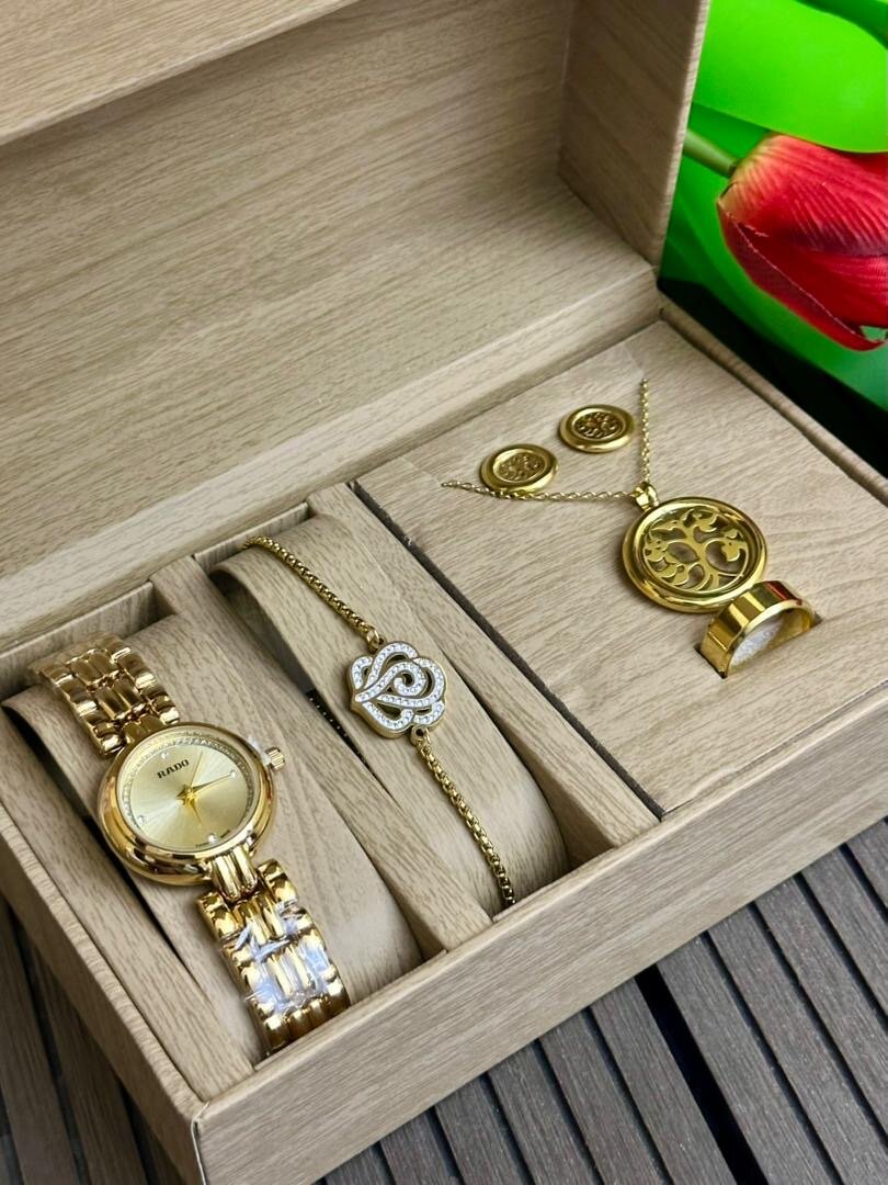 Coffret de montre et bijoux